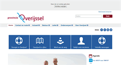 Desktop Screenshot of overijssel.nl