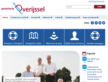 Tablet Screenshot of overijssel.nl